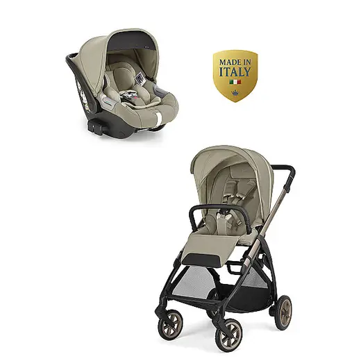 Inglesina Electa Plus Bebek Arabası Darwin Infant Ana Kucağı Hediyeli - Hangar Beige