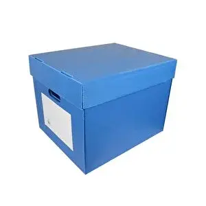 Temel Arşiv Kolisi 5'li Klasör Kapasiteli Mavi 10 Adet