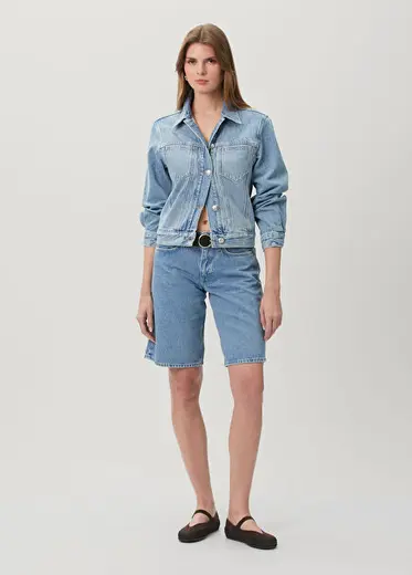Ariel Mavi Denim Şort