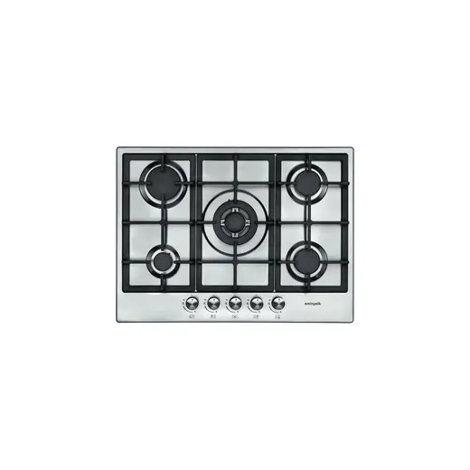 Eminçelik Ec-Ah 2250 Bw X70 Dng Inox 70 Cm Ankastre Ocak