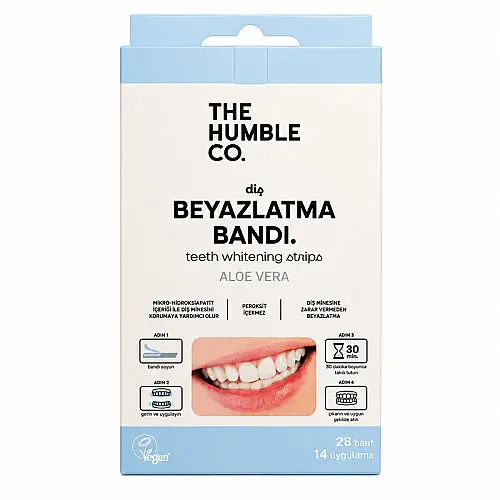 The Humble Co Diş Beyazlatma Bandı 28 Bant