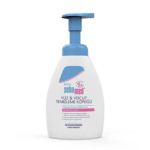 Sebamed Baby Yüz ve Vücut Temizleme Köpüğü 400 ml