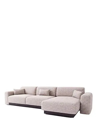 Tierra Taş Gri Rengi Üçlü Daybed Kanepe