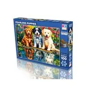 Ks Games Puzzle 100 Parça Fearless Puppies