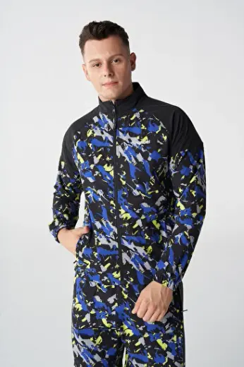 NOIR FERMUARLI SWEATSHIRT Siyah Erkek Fermuarlı Sweatshirt