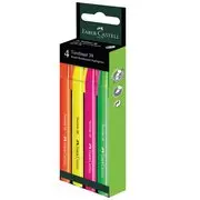 Faber-Castell Fosforlu Kalem 38 Neon 4lü Paket
