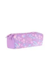 Kaukko Soft Floral Dual Kalem Çantası Lılac Flowe K2704