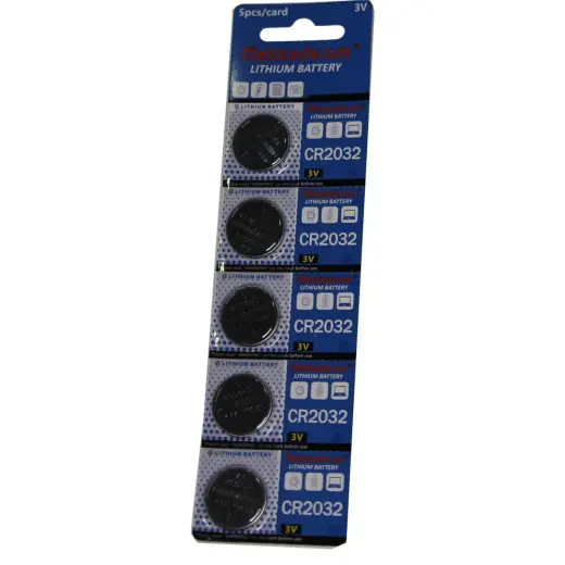 Mettzchrom CR2032 3V Lithium Pil 5'li Blister Uyumlu Tartı Terazi İçin Yüksek Kapasite