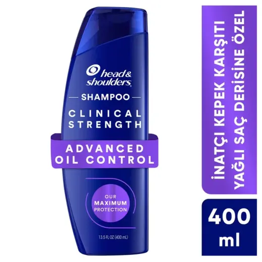 Head & Shoulders Clinical Strength Advanced Oil Control Yağ Dengeleyici Şampuan 400 ml