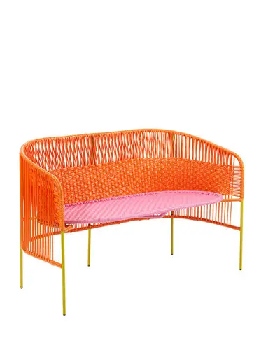 Ames By Sebastian Herkner x Zsa Zsa Zsu Turuncu Bahçe Bench