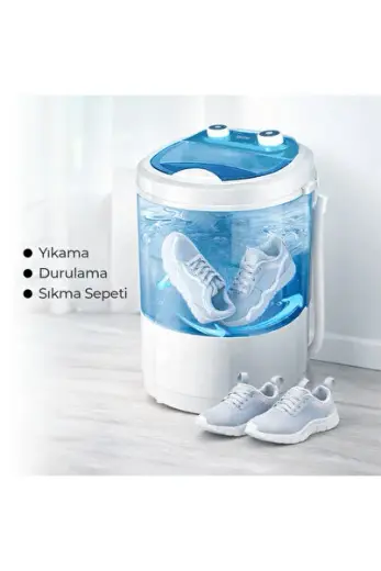 Mc-70 Taşınabilir Mini Çamaşır Makinesi 3 Kg