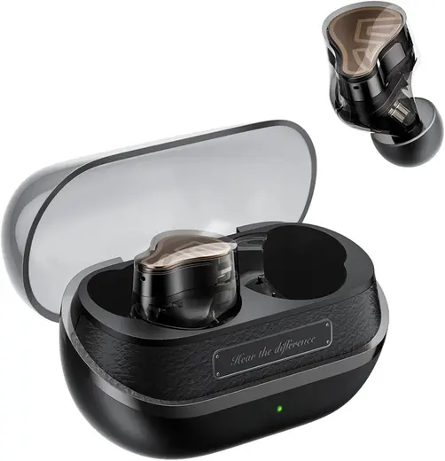 SoundPEATS H3 Hi-Res LDAC Bluetooth 5.4 ANC TWS Kablosuz Kulak İçi Kulaklık Titanyum Siyah