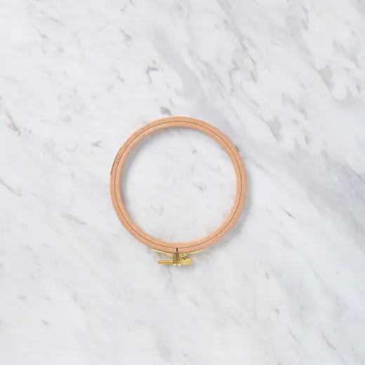 Nurge 8 mm Vidalı Ağaç Nakış Kasnak - No.2