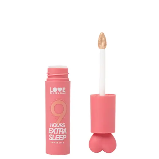 Love Generation Moisturizing Kapatıcı 9 Hours Extra Sleep 02 Warm Ivory - Hydrating Cream Concealer