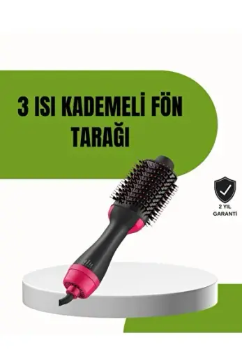 Hızlı Kurutma ve Hacim Veren Elektrikli Saç Fırçası - MOVERA9292-3607