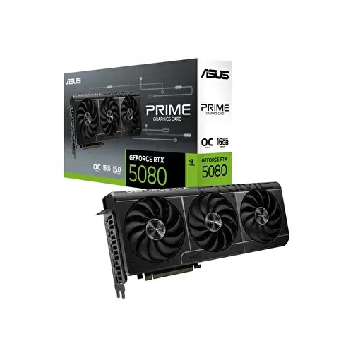 ASUS PRIME RTX5080 O16G OC 16 GB GDDR7 256Bit Ekran Kartı