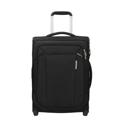 Samsonite Siyah Respark - Körüklü Kabin Boy Valiz 55 cm
