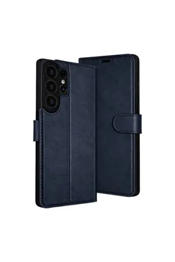 Samsung Galaxy S26 Ultra Trend S Plus Kapaklı Kılıf - Lacivert