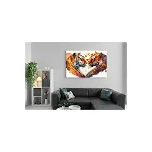 Mgi Design Lüks Modern Tasarım Tablosu Çağdaş Kanvas Tablo Çalışma Odası Sanatı | Modern Duvar Dekoru | Salon, Yatak Odası Ve Ofis İçin | Sanatsal Ev Dekorasyonu 35x50 cm