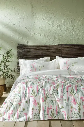 Yataş Bedding Hana Çift Kişilik Pike Takımı - Pembe