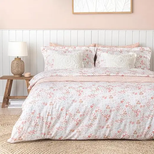 Aralıa Bambu Extra King Size Nevresim Seti 260X220 Cm Renkli