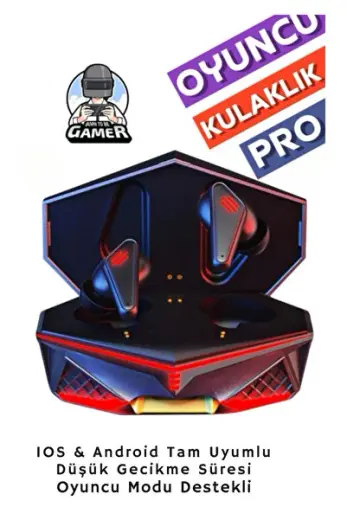K98 Kablosuz Oyunc.u Kulaklığı Android Ios Uyumlu Düşük Gecikme Gamin.g Bluetooth Kulak Içi Game.r