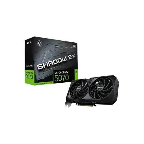 MSI RTX 5070 12G SHADOW 2X OC 12 GB GDDR7 192bit Ekran Kartı