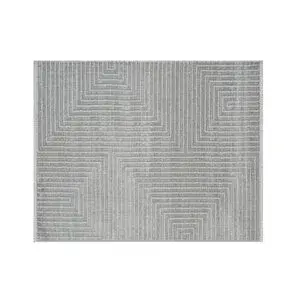 Vivense Bambu Dokulu Sik Dokuma Maki̇ne Halisi, Gri̇, 120x500, 597a