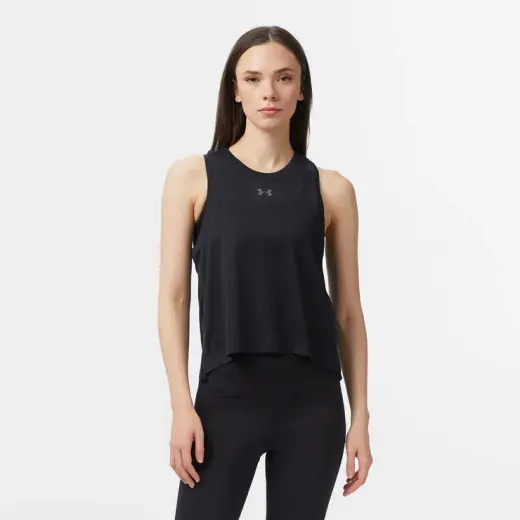 Under Armour Velociti Singlet Kadın Siyah Koşu Atlet