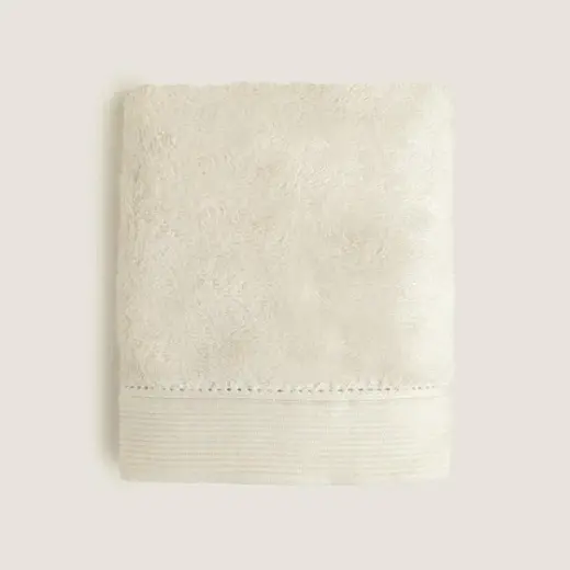 Lıkya Bambu Yüz Havlusu 50X90 Cm Ekru
