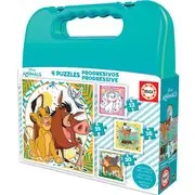 Educa Aşamalı Bavul Disney Animals