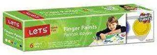 Let`s Parmak Boyası 6 Ana Renk 25 ml