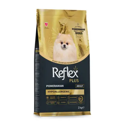 Reflex Plus Hipoalerjenik Pomeranian Yetişkin Köpek Maması 2kg