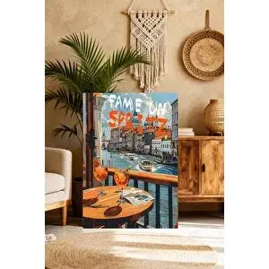 Mgi Design Şık Kokteyl Tablosu Bar Mutfak Dekoru Kanvas Tablo Modern Sanat Eseri | Modern Duvar Dekoru | Salon, Yatak Odası Ve Ofis İçin | Sanatsal Ev Dekorasyonu 50x70 cm