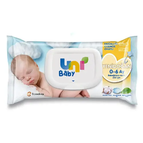 Uni Baby Yenidoğan Islak Mendili 40 Adet