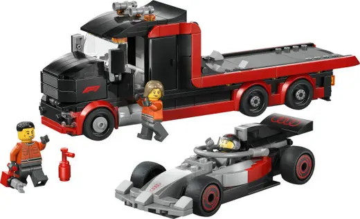 60493 LEGO® City Audi F1® Yarış Arabalı F1® Sergileme Kamyonu