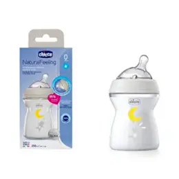 Natural Feeling Cam Biberon 250 ml 0+ Ay 2