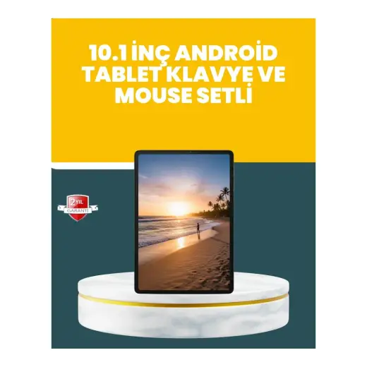 Çetiner Group® 10.1 Inç IPS Ekranlı Android Tablet Bilgisayar Seti