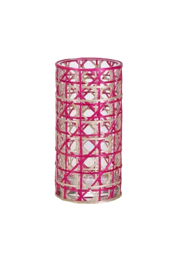 Rattan Vazo Pembe 25 cm