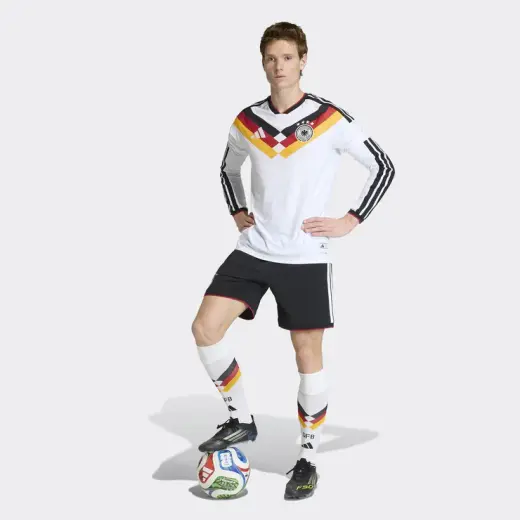 adidas Almanya 26 İç Saha Erkek Siyah Şort