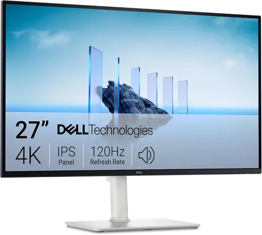 Dell S2725QS 27 3840x2160 4K UHD 120Hz 4ms HDMI DP FreeSync Premium IPS Monitor