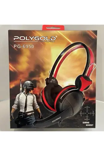 🎧 Polygold PG-6950 Kablolu Kulaklık – Mikrofonlu, Yüksek Ses Kalitesi, Stereo Ses 🎵