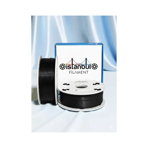 İstanbul Filament Istanbul Filament 3D Baskı Abs Filament Siyah 1 kg Ø 1,75 MM ± 0,05 mm (Bambu Lab Uyumlu)