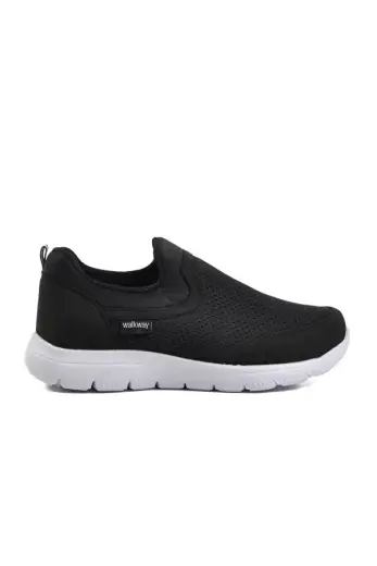 Siyah Beyaz Comfort Unisex Spor Ayakkabı