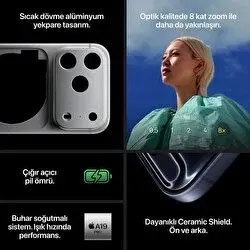 Apple iPhone 17 Pro 256 GB Kozmik Turuncu 8