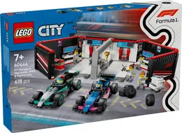 60444 LEGO® City F1® Garajı ve Mercedes-AMG ve Alpine Arabaları 2