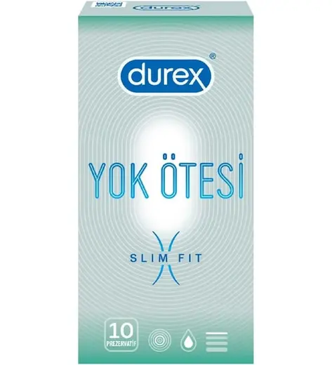 Durex Yok Ötesi Prezervatif Slim Fit 10'lu
