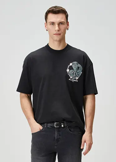Snakebite Antrasit Oversized T-shirt