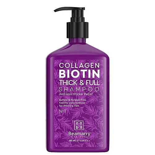 Beamarry Collagen Biotin Thick Full Shampoo 380 ml