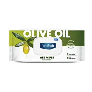 Deep Fresh Naturel Zeytinyağlı Islak Mendil 120 Yaprak